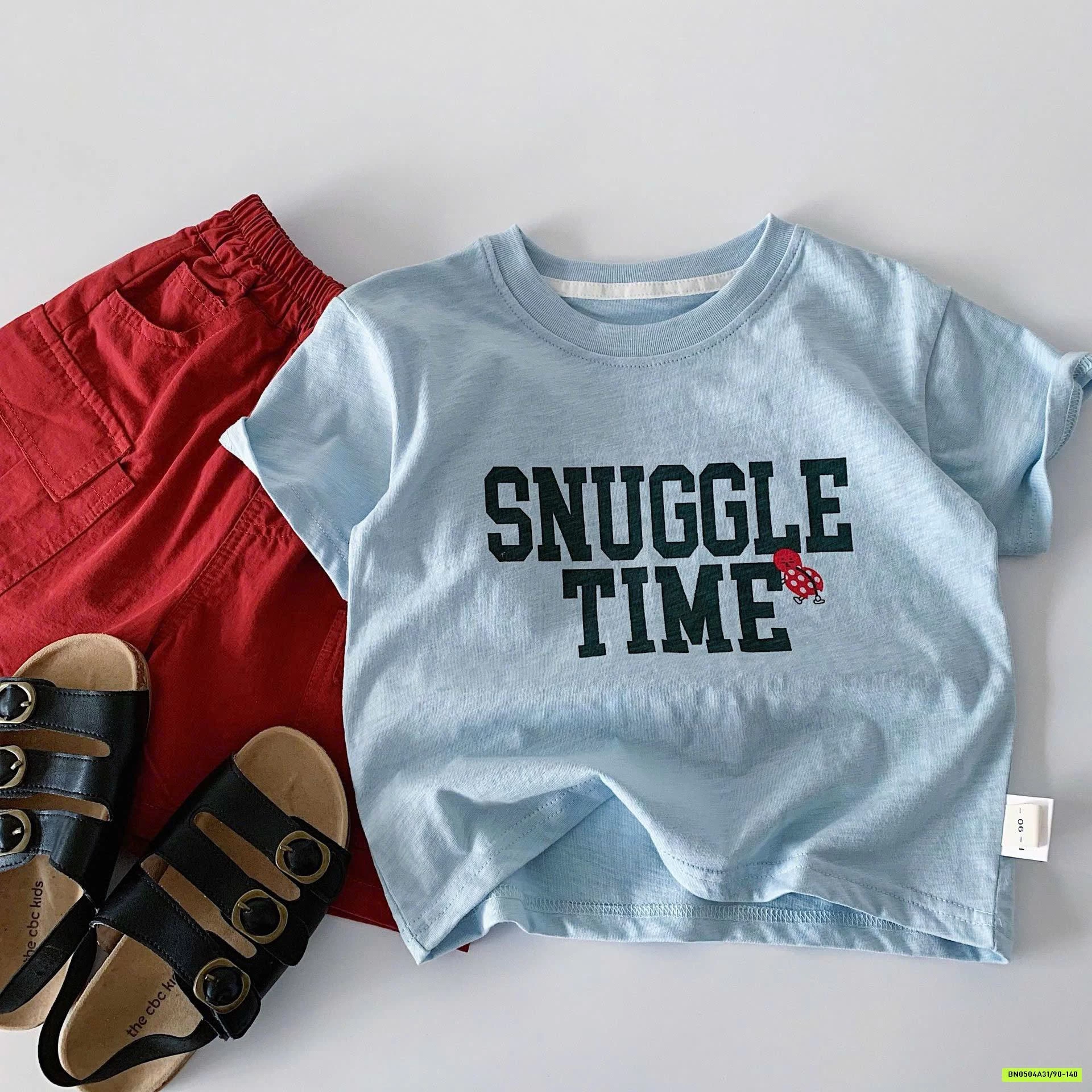 ÁO THUN CHỮ CHO BÉ TRAI