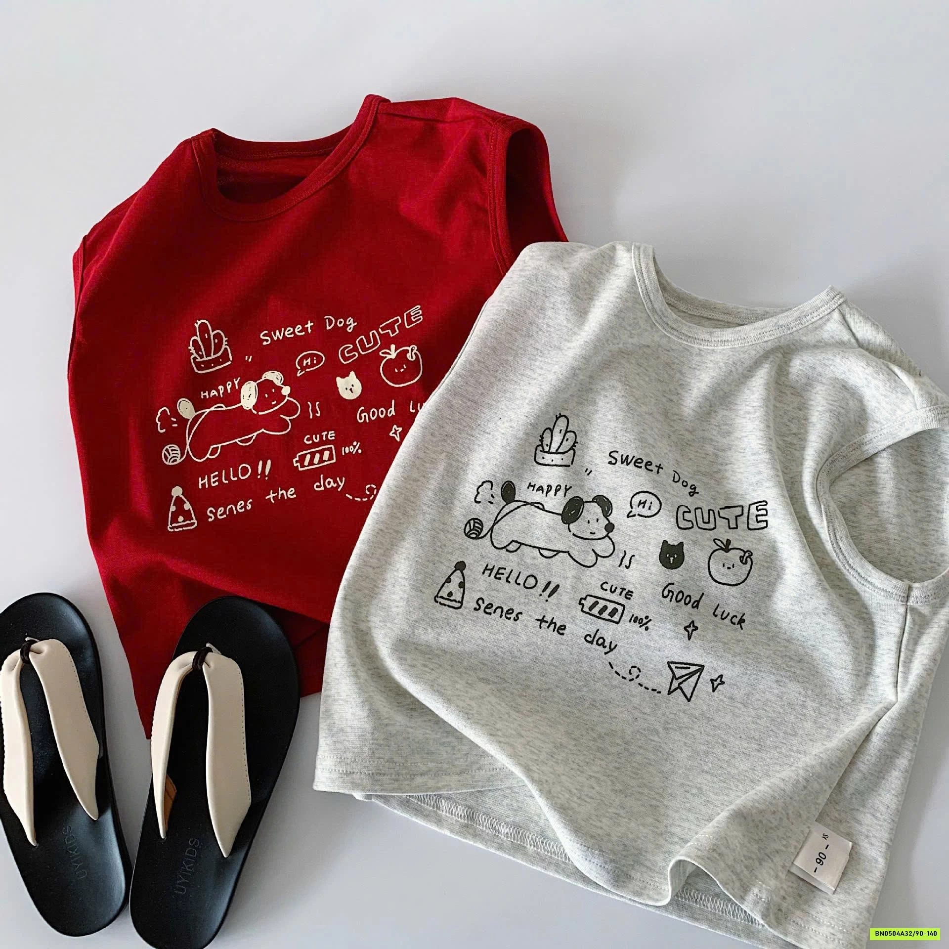 ÁO BA LỖ CHO TRẺ EM