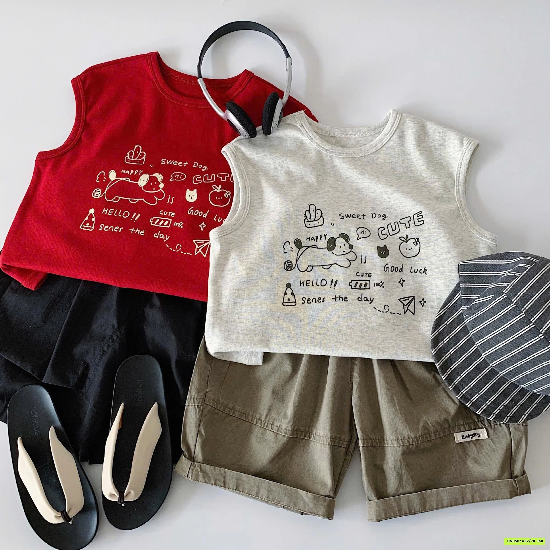 ÁO BA LỖ CHO TRẺ EM