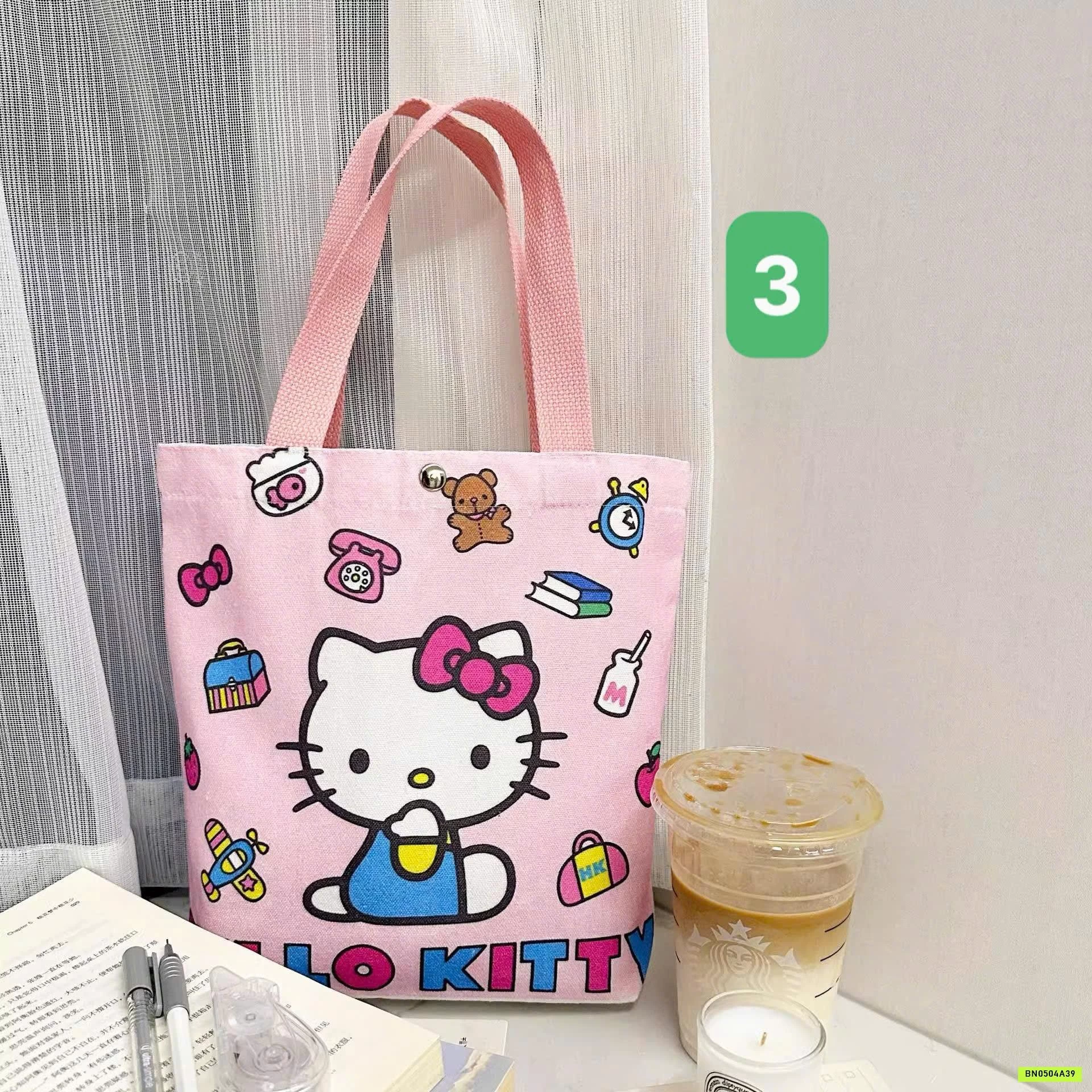 TÚI TOTE KITTY