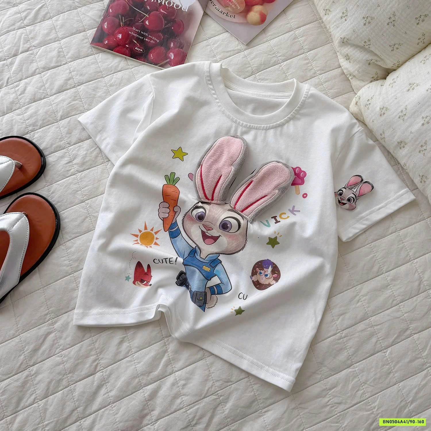 ÁO THUN NGẮN TAY HÌNH 3D SIÊU XINH