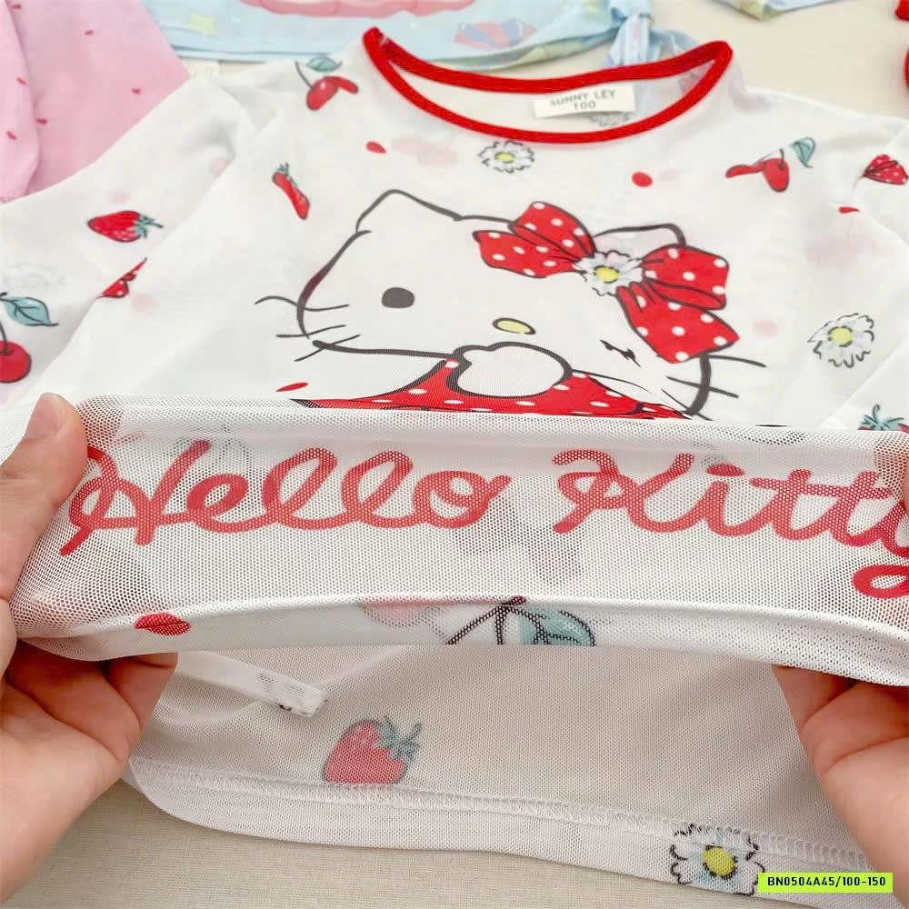 ÁO THUN MỎNG CHỐNG NẮNG HOẠT HÌNH