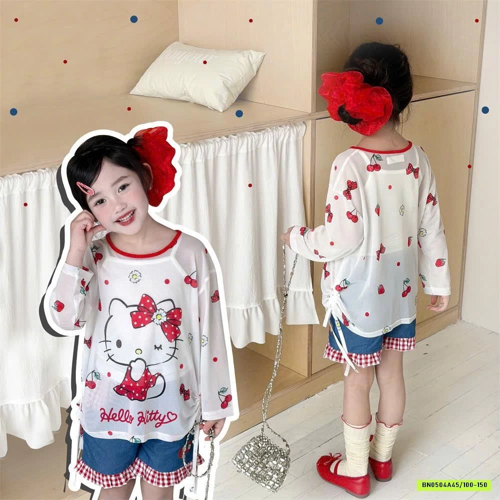 ÁO THUN MỎNG CHỐNG NẮNG HOẠT HÌNH