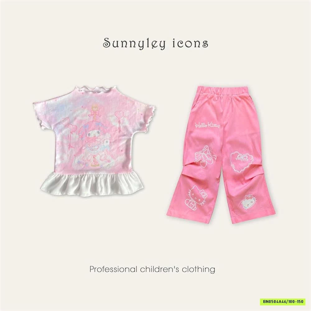 SET MELODY HỒNG SIÊU XINH