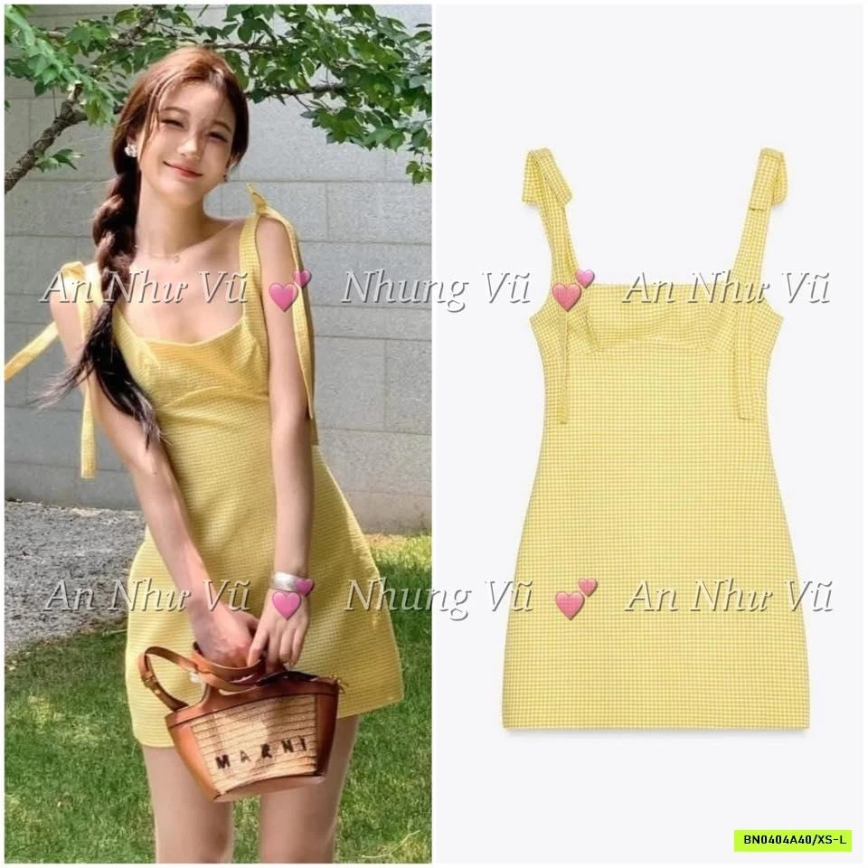 ĐẦM LADY CARO 2 DÂY