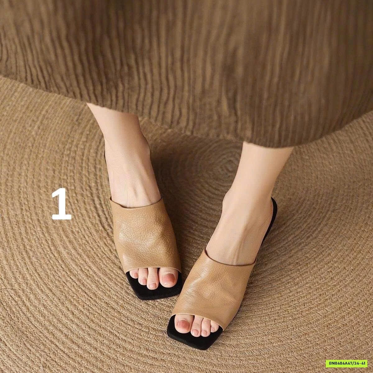 DÉP CAO GÓT QUAI DA BẢN TO PU