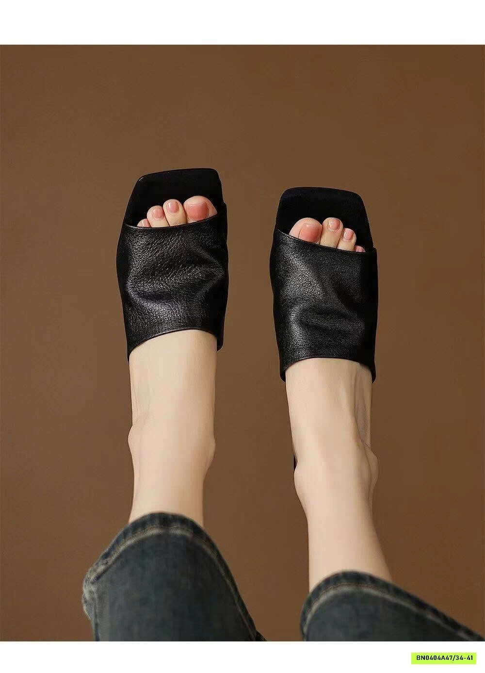 DÉP CAO GÓT QUAI DA BẢN TO PU