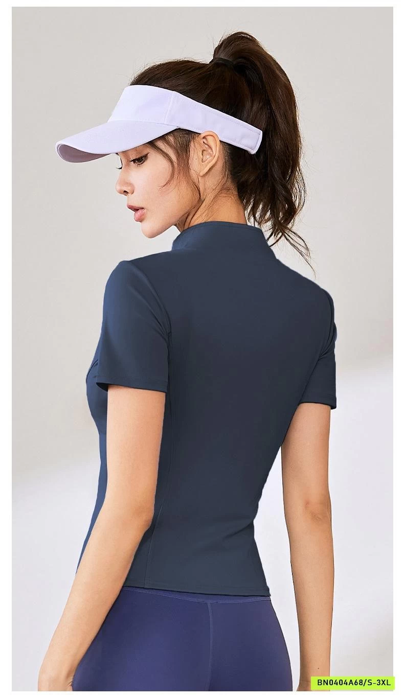 ÁO KHOÁC TẬP NGẮN TAY CỔ ĐỨNG