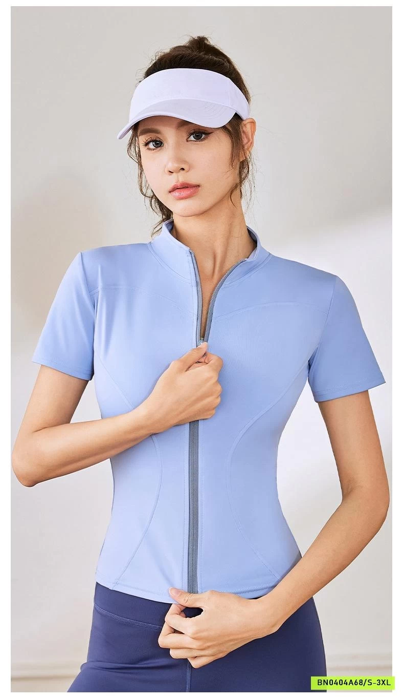 ÁO KHOÁC TẬP NGẮN TAY CỔ ĐỨNG