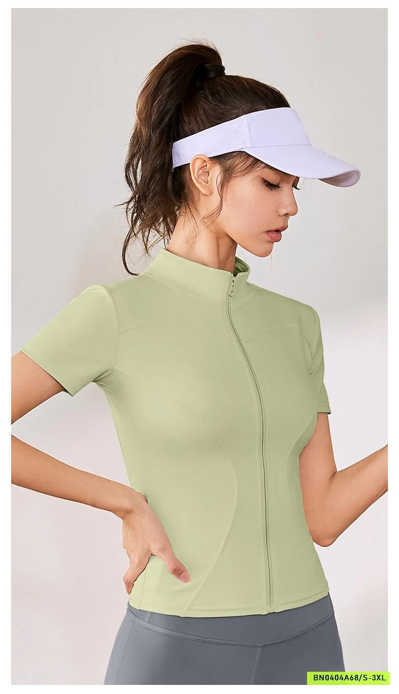 ÁO KHOÁC TẬP NGẮN TAY CỔ ĐỨNG