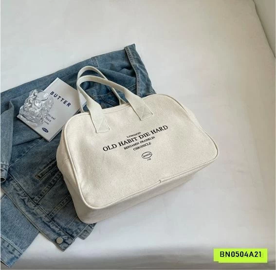 TÚI DU LỊCH THỜI TRANG CANVAS