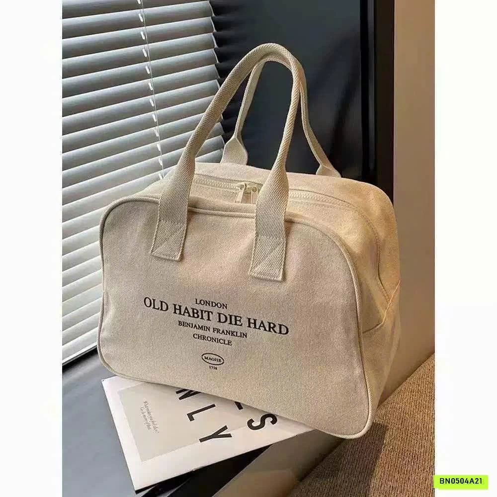 TÚI DU LỊCH THỜI TRANG CANVAS