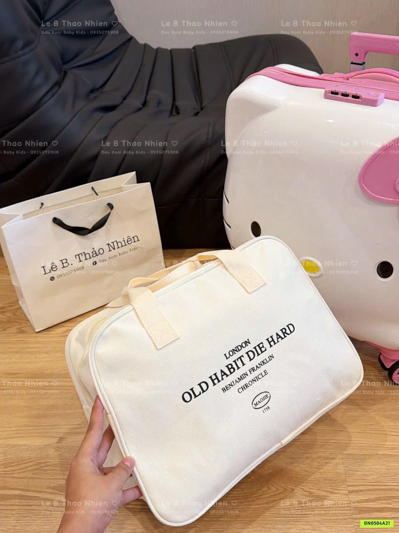 TÚI DU LỊCH THỜI TRANG CANVAS