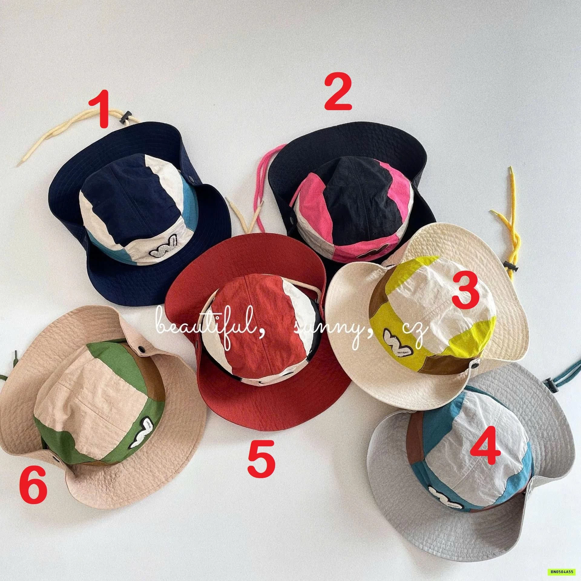 MŨ CHỐNG NẮNG PHỐI MÀU