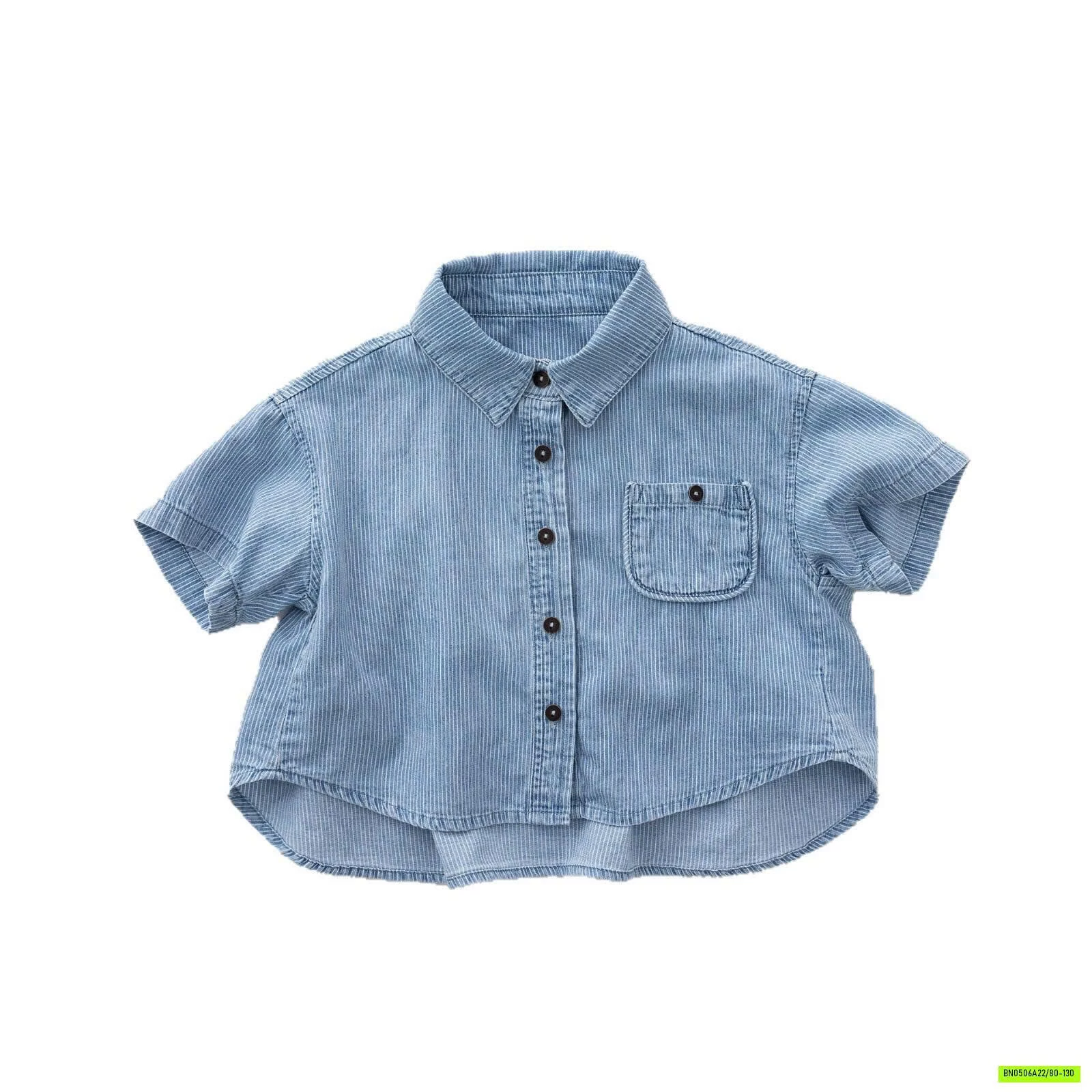 SƠ MI DENIM TÚI NGỰC MZYY