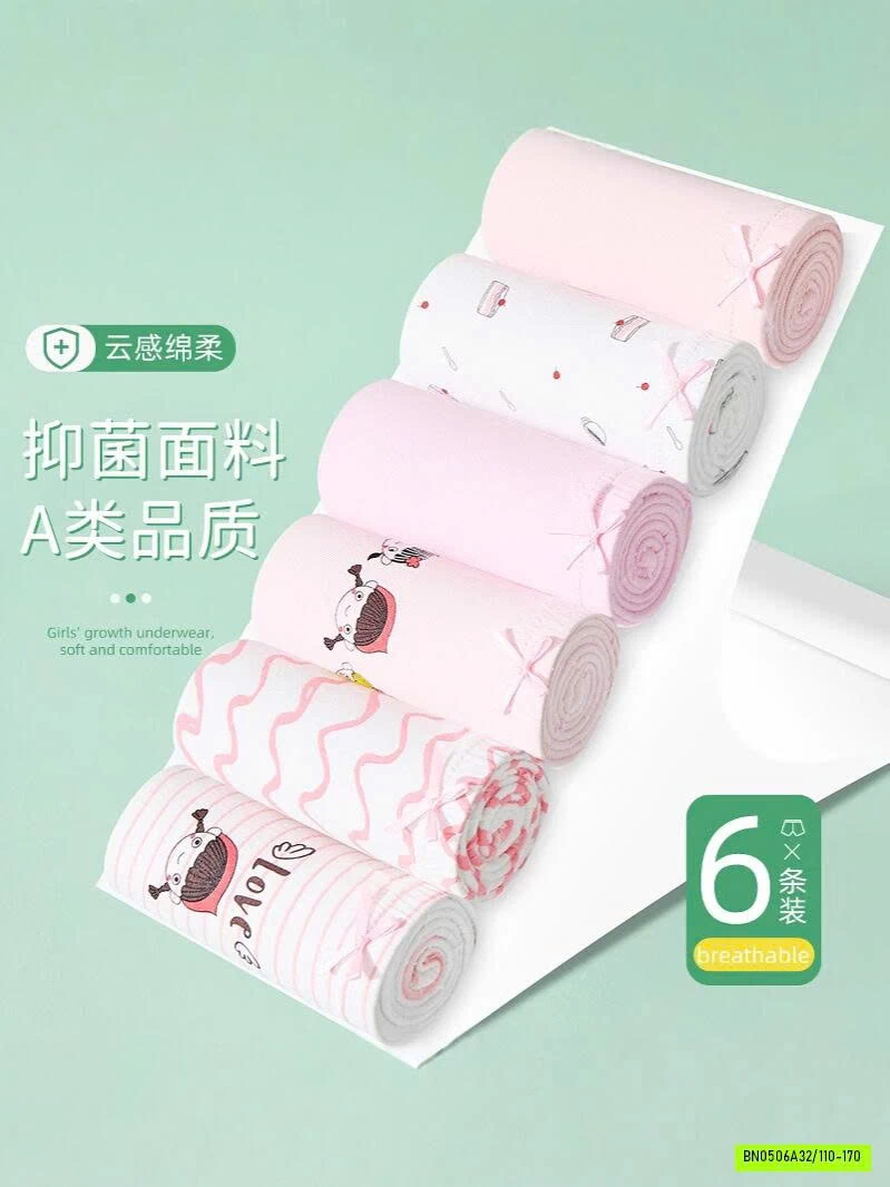 SÉT 6 CHIP ĐÙI KHÁNG KHUẨN BÉ GÁI
