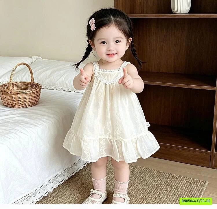ĐẦM 2 DÂY THÊU NỔI DỄ THƯƠNG