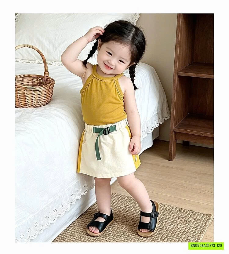 ÁO CỔ YẾM MIX CV CHỮ A SZ NHÍ