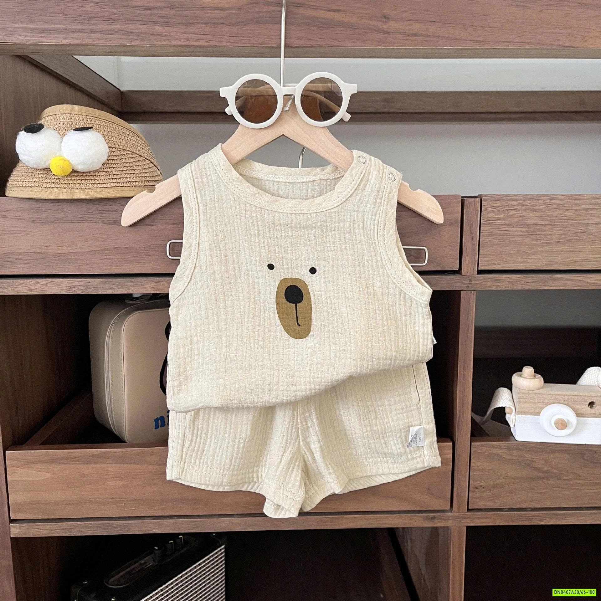 BỘ ĐŨI GẤU KEM SÁT NÁCH