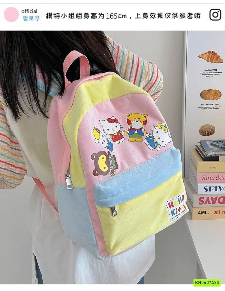 BALO KITTY  SẮC MÀU