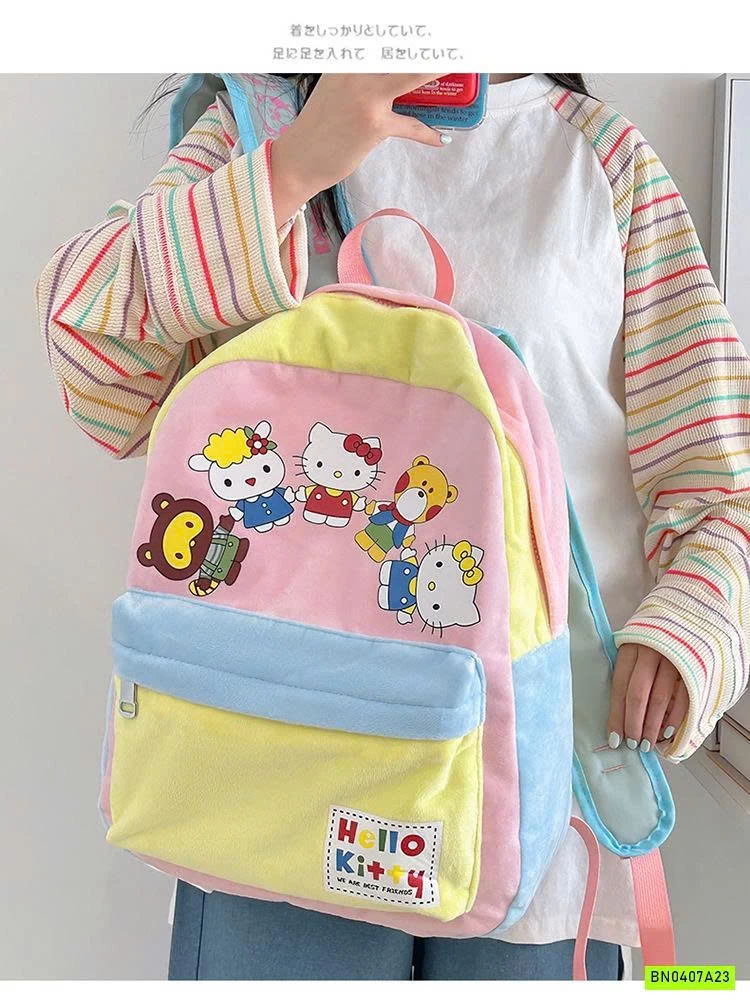 BALO KITTY  SẮC MÀU