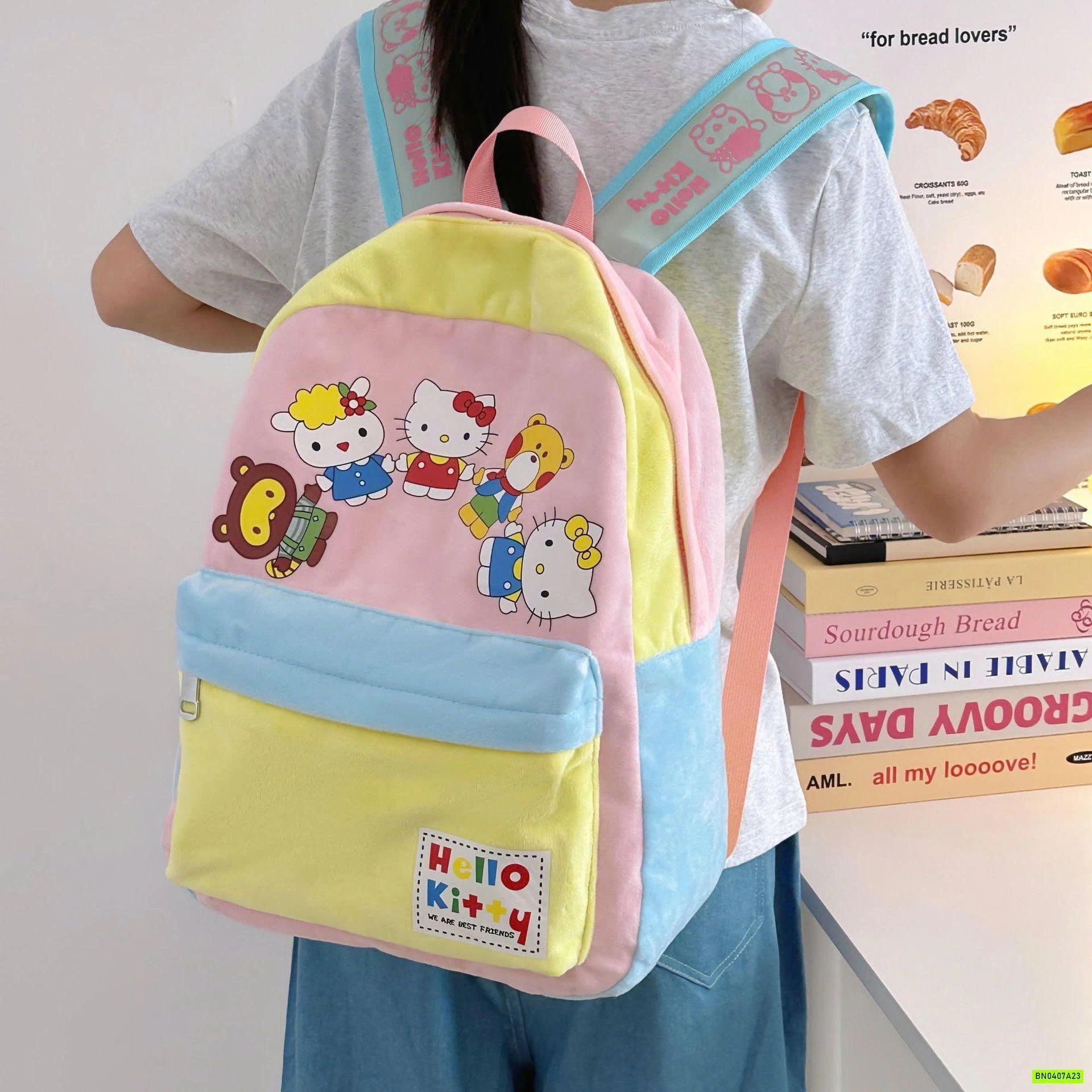 BALO KITTY  SẮC MÀU