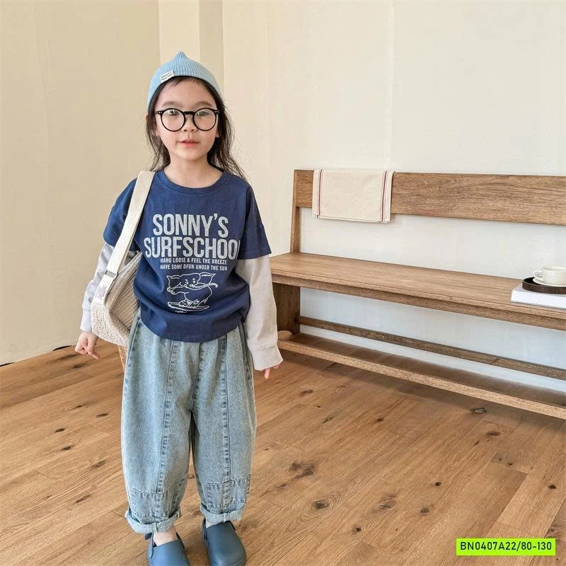 ÁO THUN TAY NỐI ADBABY