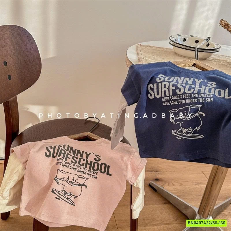 ÁO THUN TAY NỐI ADBABY