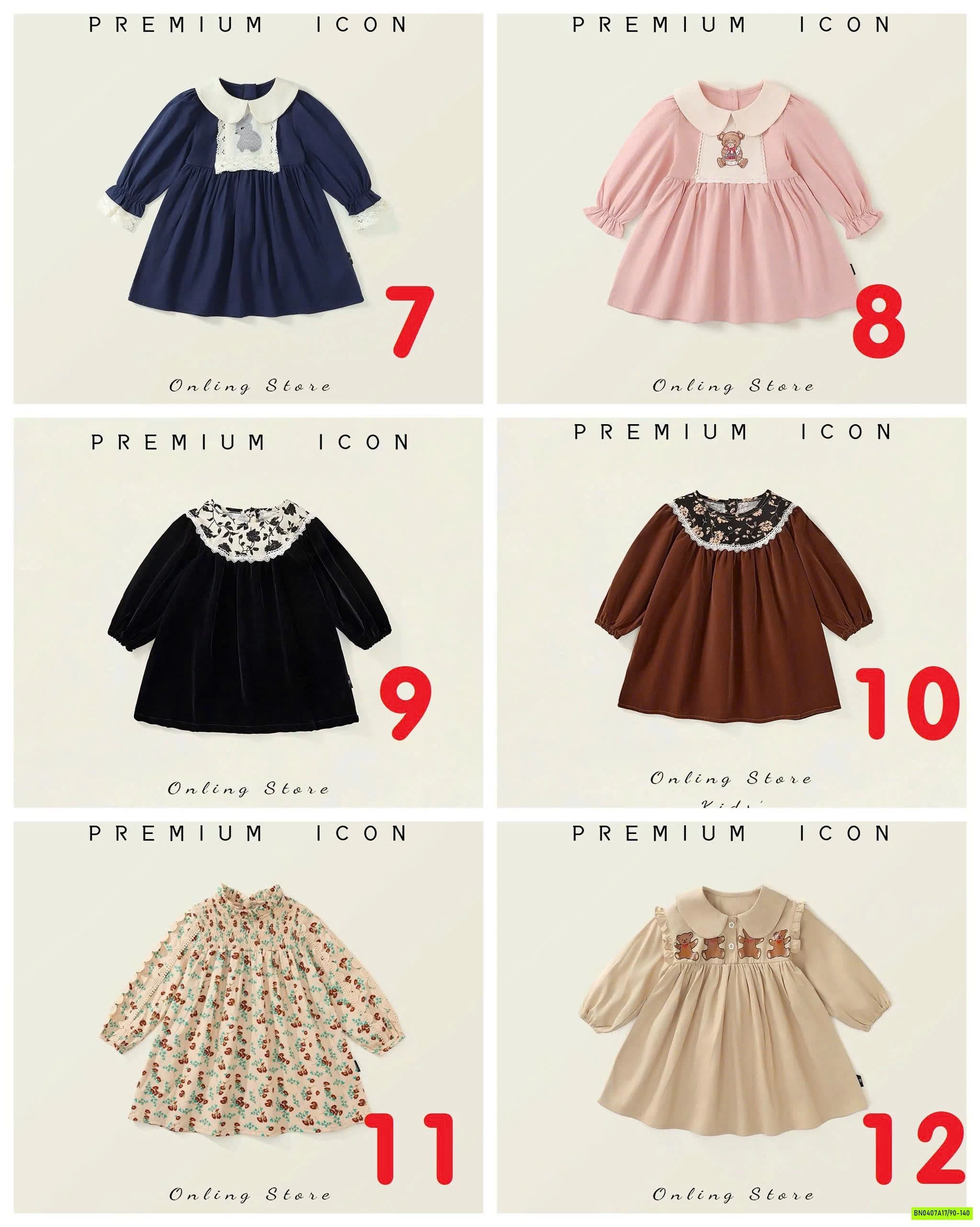 BST ĐẦM MÙA THU PREMIUM ICON