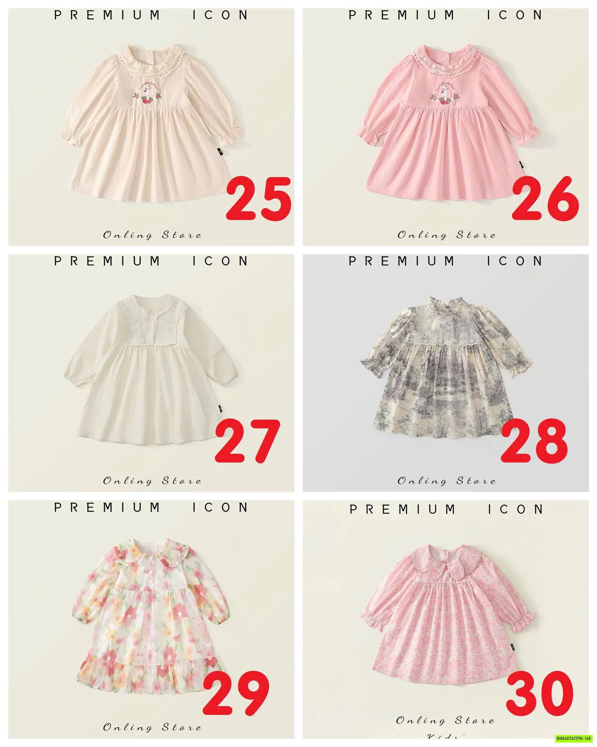 BST ĐẦM MÙA THU PREMIUM ICON