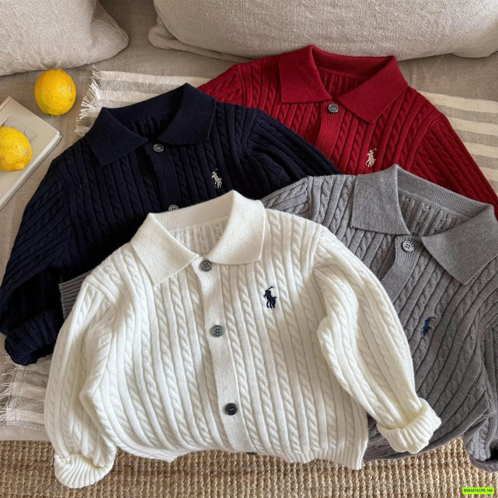 KHOÁC LEN LOGO NGỰA MMY