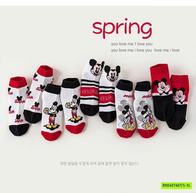 SÉT 5Đ TẤT LƯỚI MICKEY