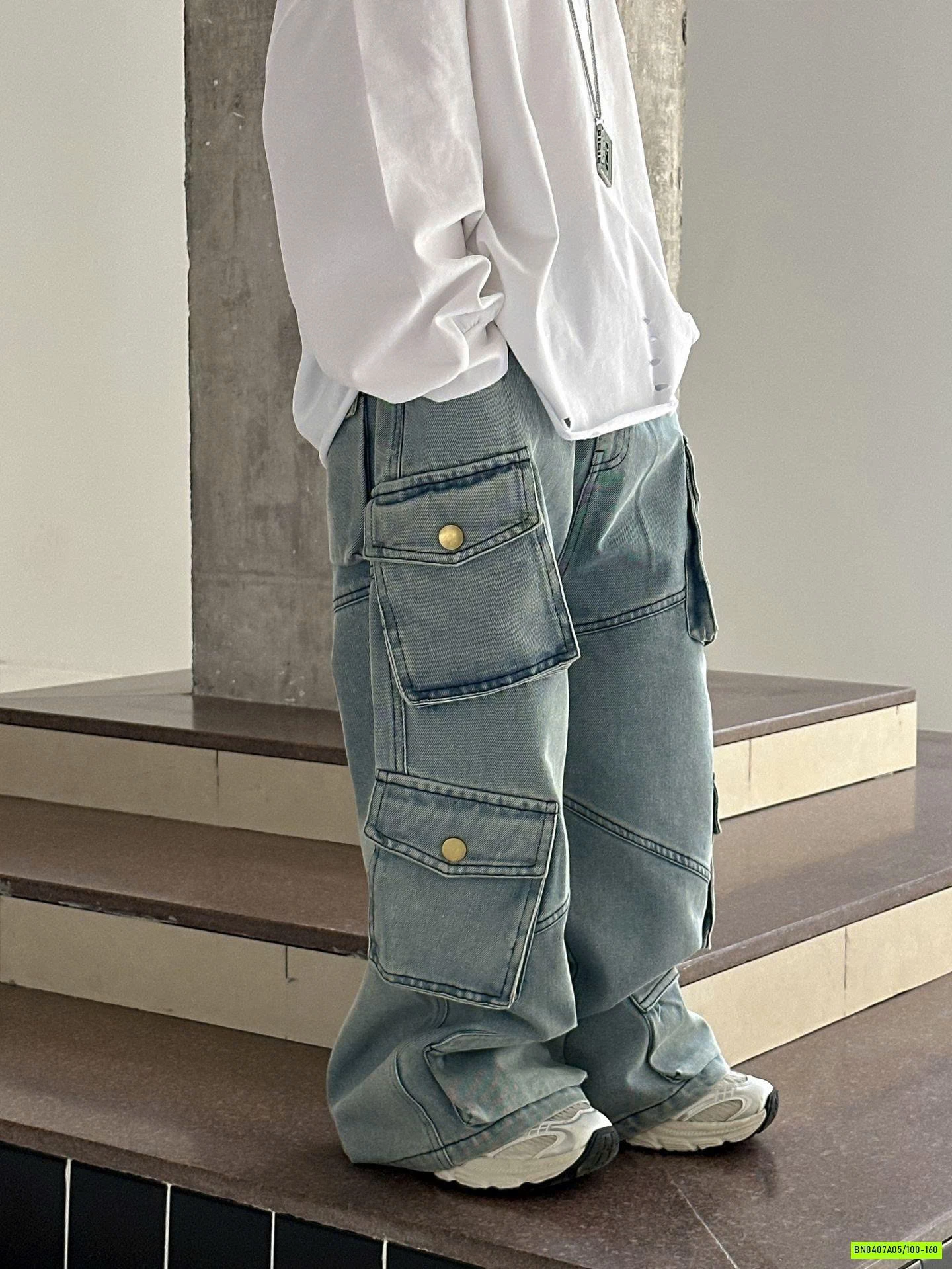 JEANS SUÔNG TÚI HỘP CÁ TÍNH