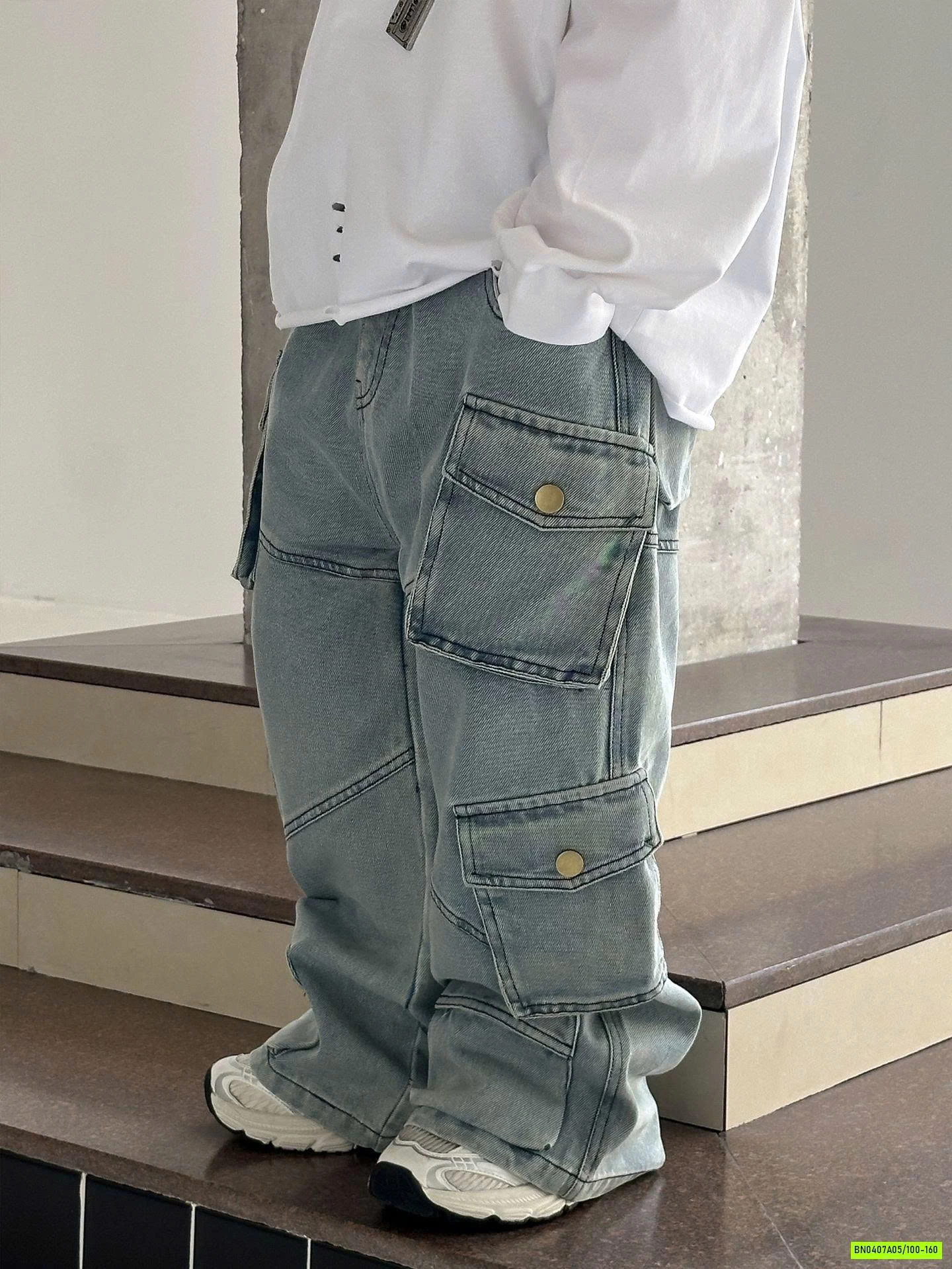 JEANS SUÔNG TÚI HỘP CÁ TÍNH