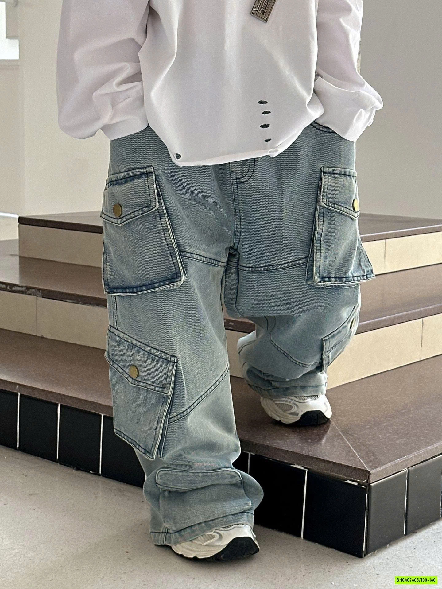 JEANS SUÔNG TÚI HỘP CÁ TÍNH