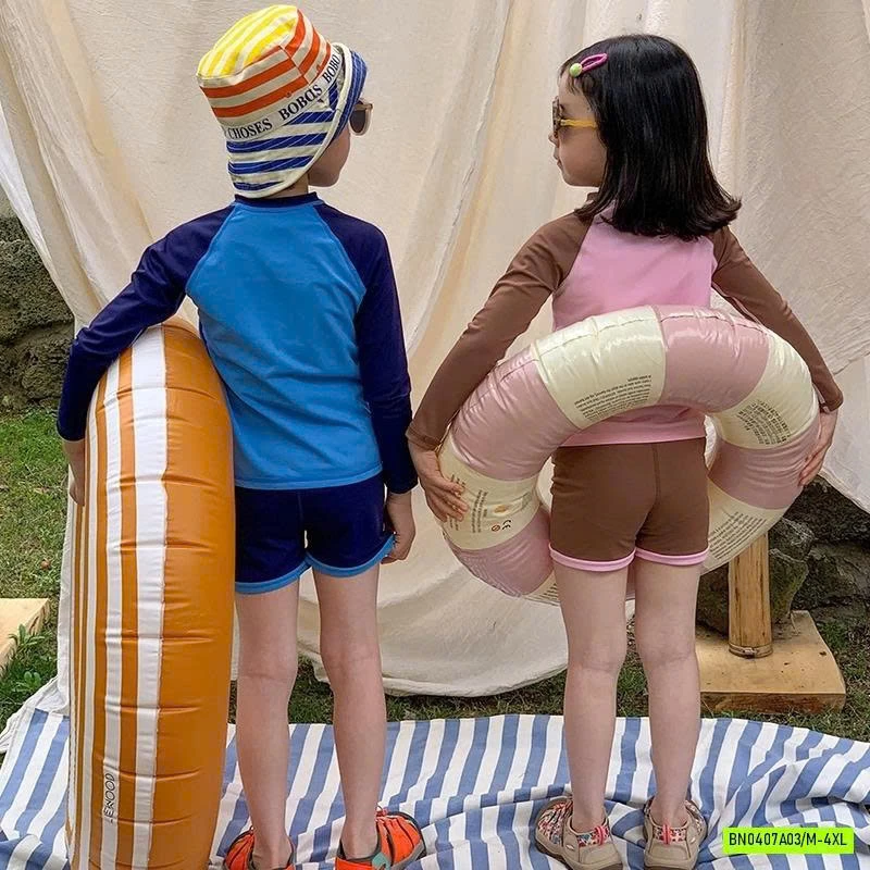 SÉT BƠI DÀI TAY PHỐI MÀU