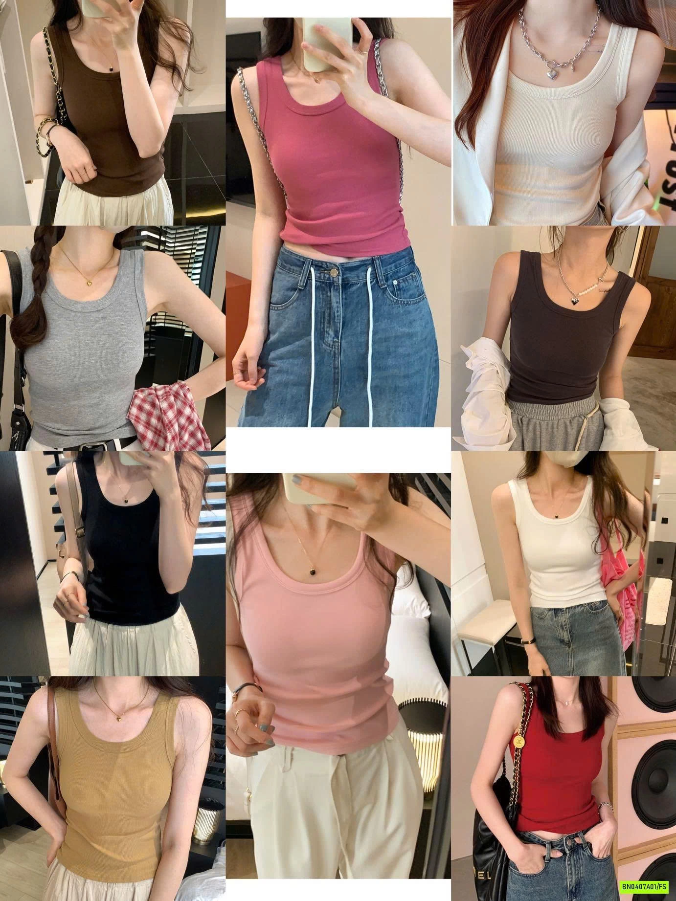 ÁO SÁT NÁCH KÈM BRA