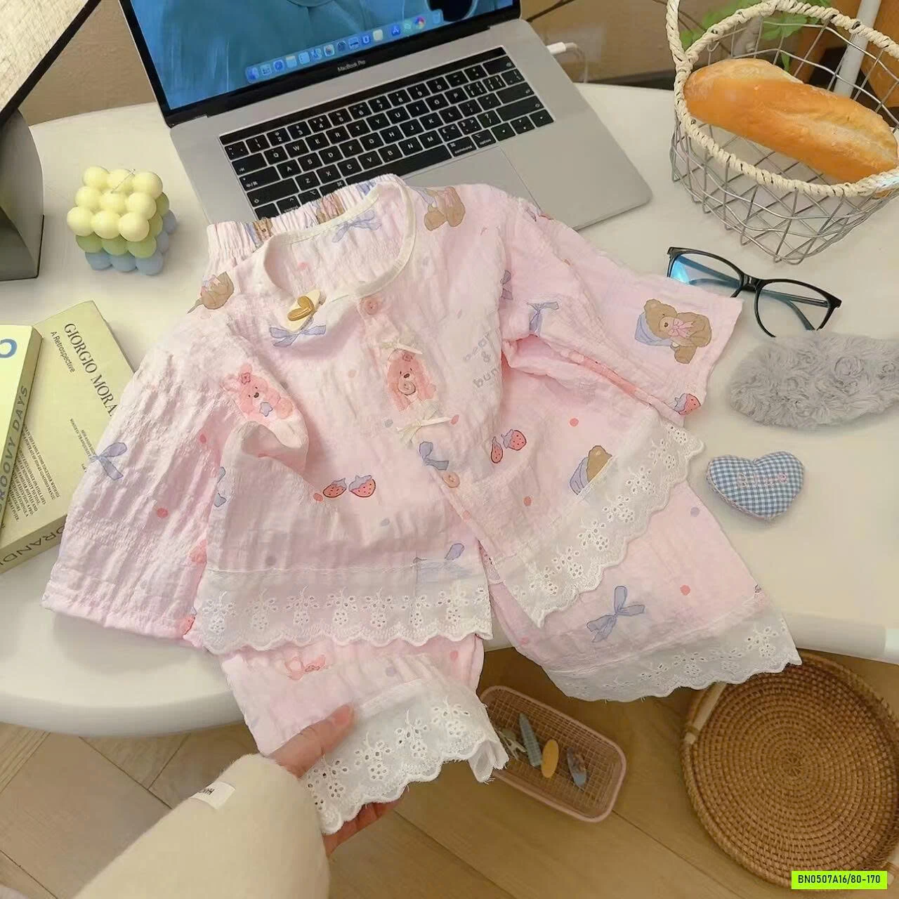 BỘ ĐŨI XỐP VIỀN REN