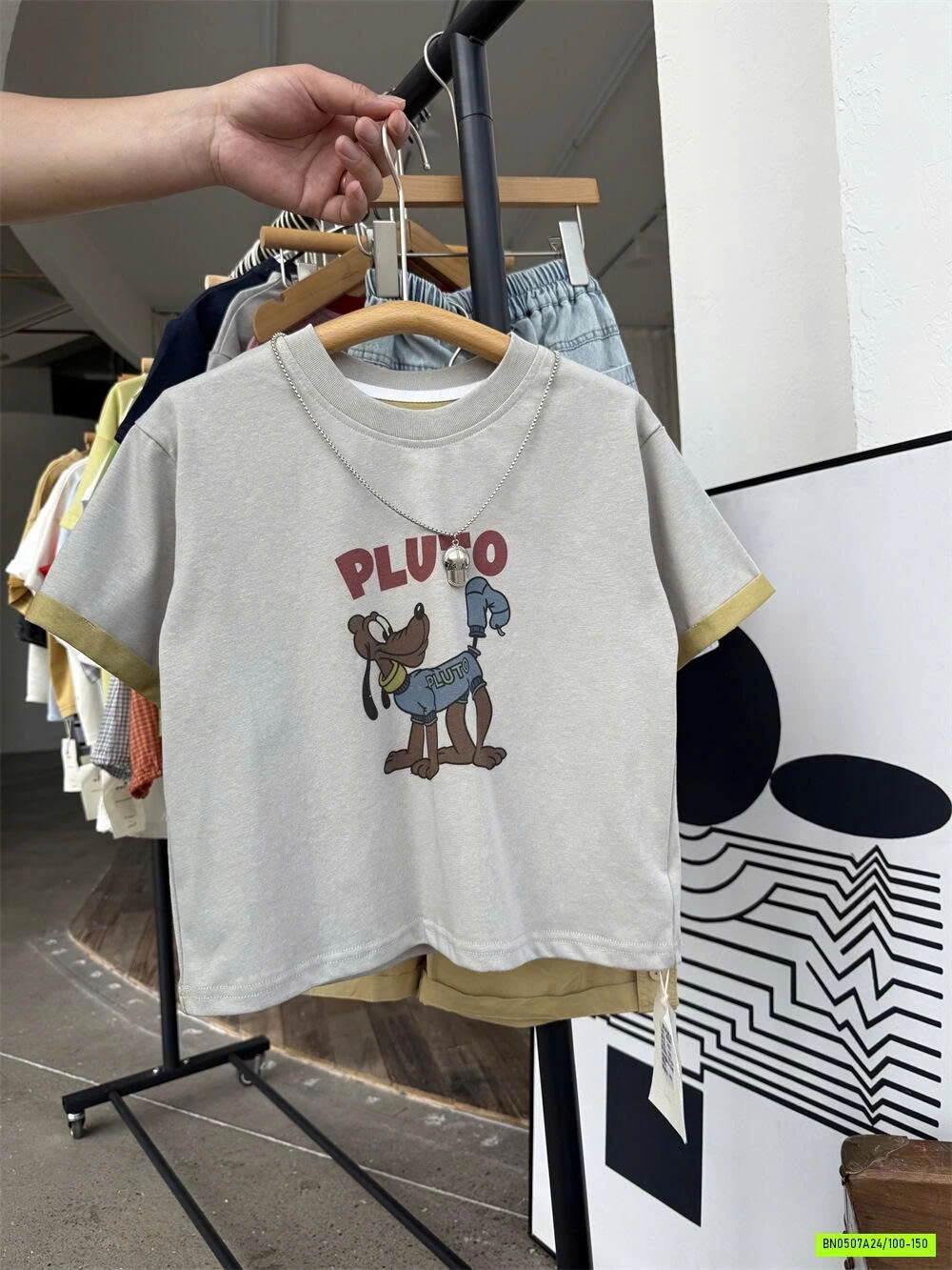 ÁO THUN CÚN PLUTO XUẤT HÀN
