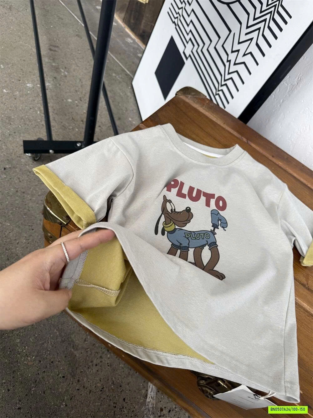 ÁO THUN CÚN PLUTO XUẤT HÀN