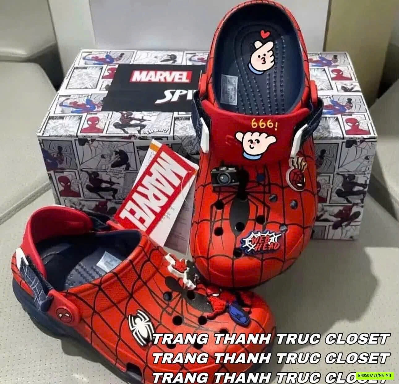 CROCS SPIDERMAN