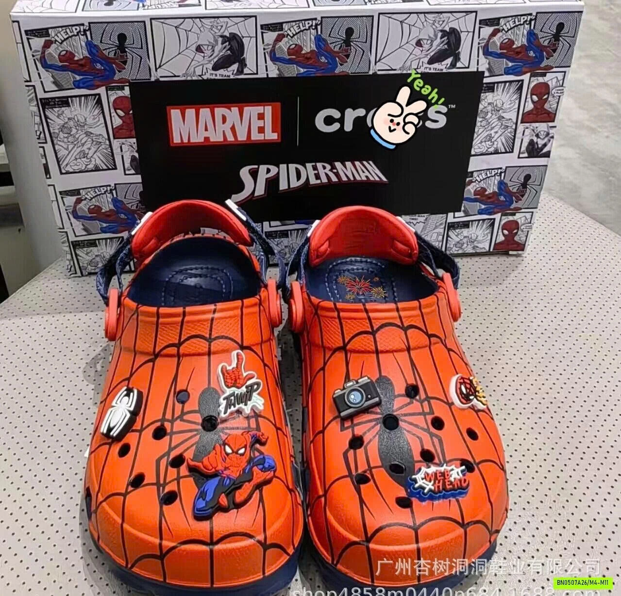 CROCS SPIDERMAN