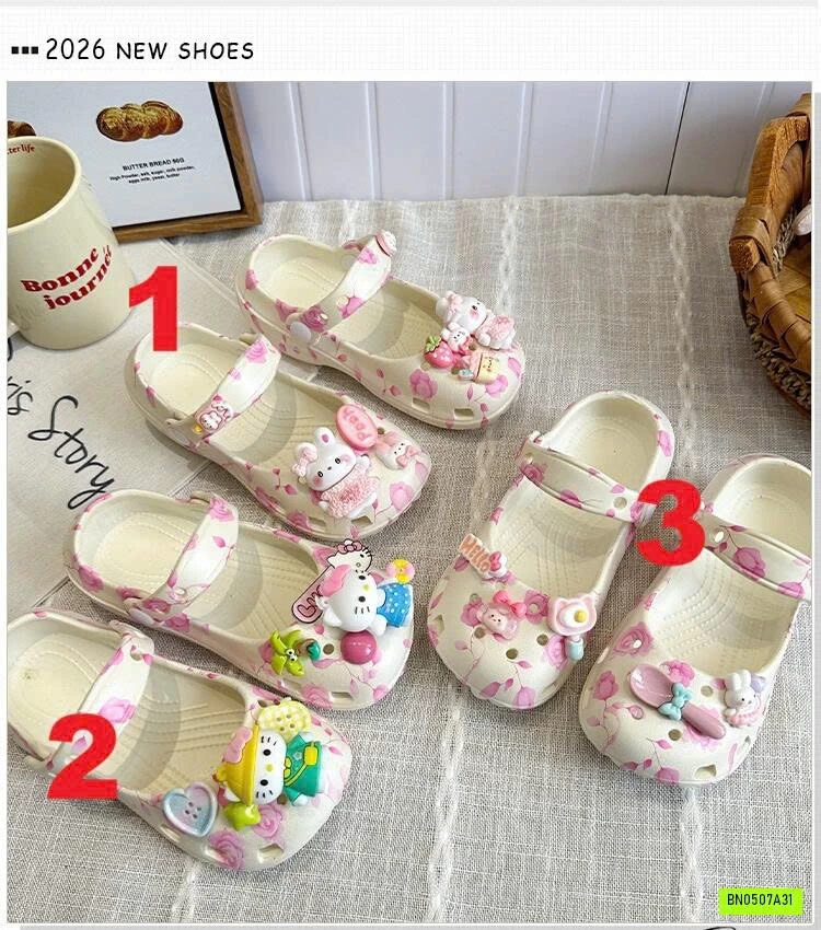 CROCS KITTY KẸO NGỌT