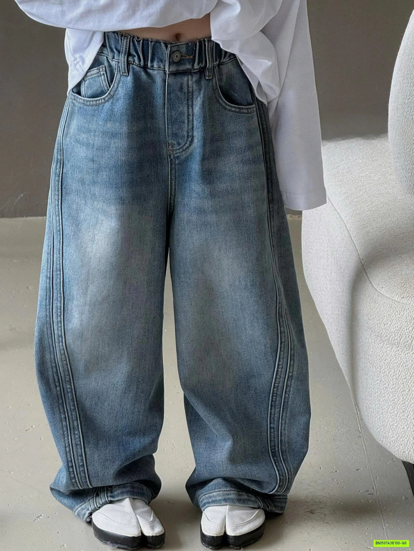 JEANS SUÔNG BASIC BT