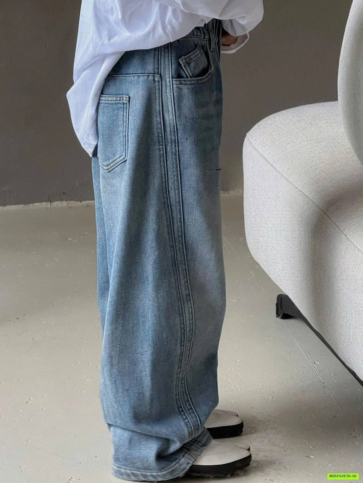 JEANS SUÔNG BASIC BT