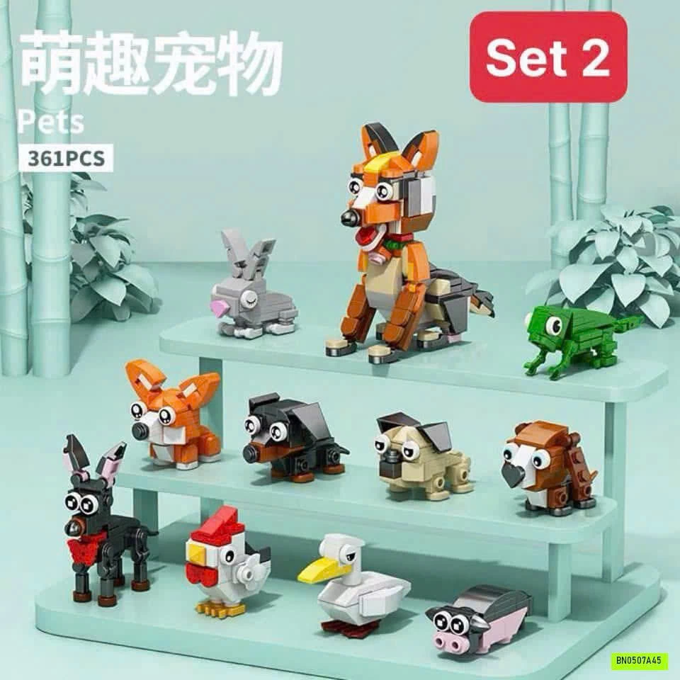 SET 10 LEGO CÔN TRÙNG