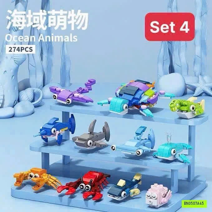 SET 10 LEGO CÔN TRÙNG