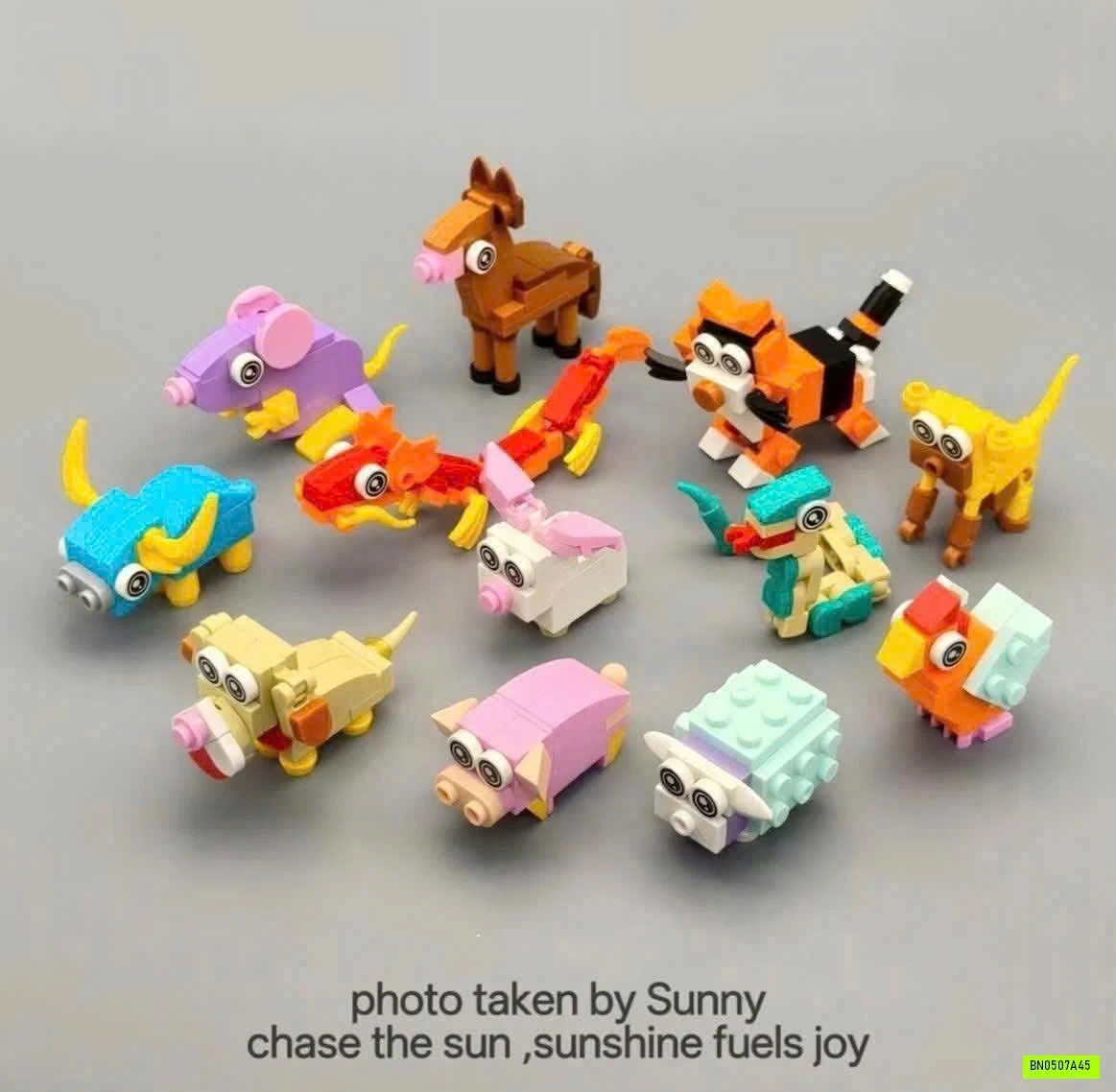 SET 10 LEGO CÔN TRÙNG