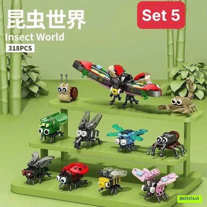 SET 10 LEGO CÔN TRÙNG