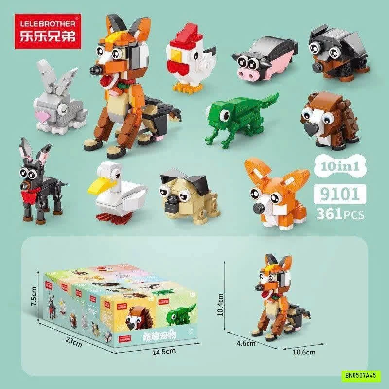 SET 10 LEGO CÔN TRÙNG